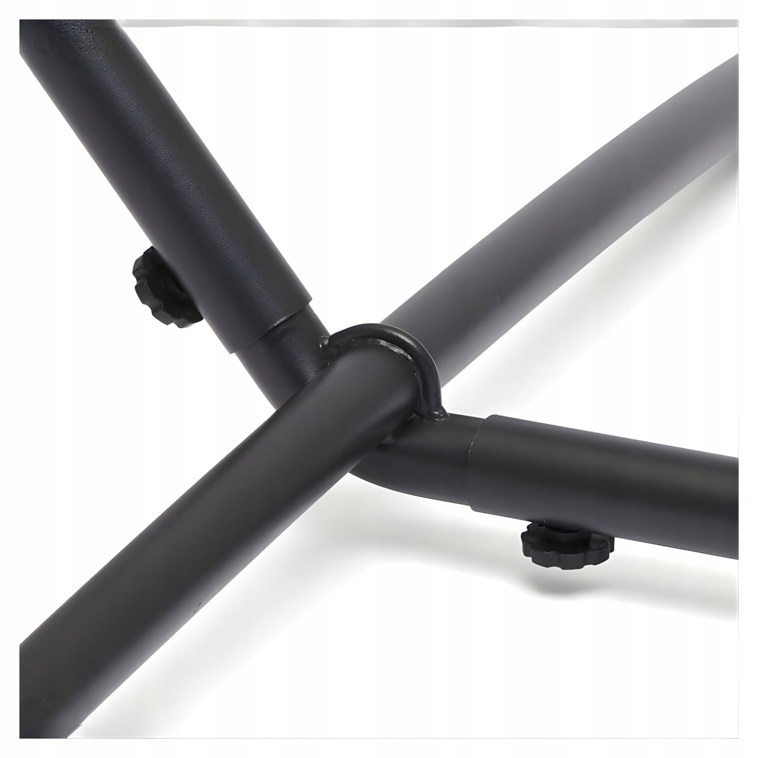 Hammock Frame Garden Stand Metal Strong Black Double For Terrace Manufacturer code Stelaż Hamak Na Taras Czarny Mocny Metalowy