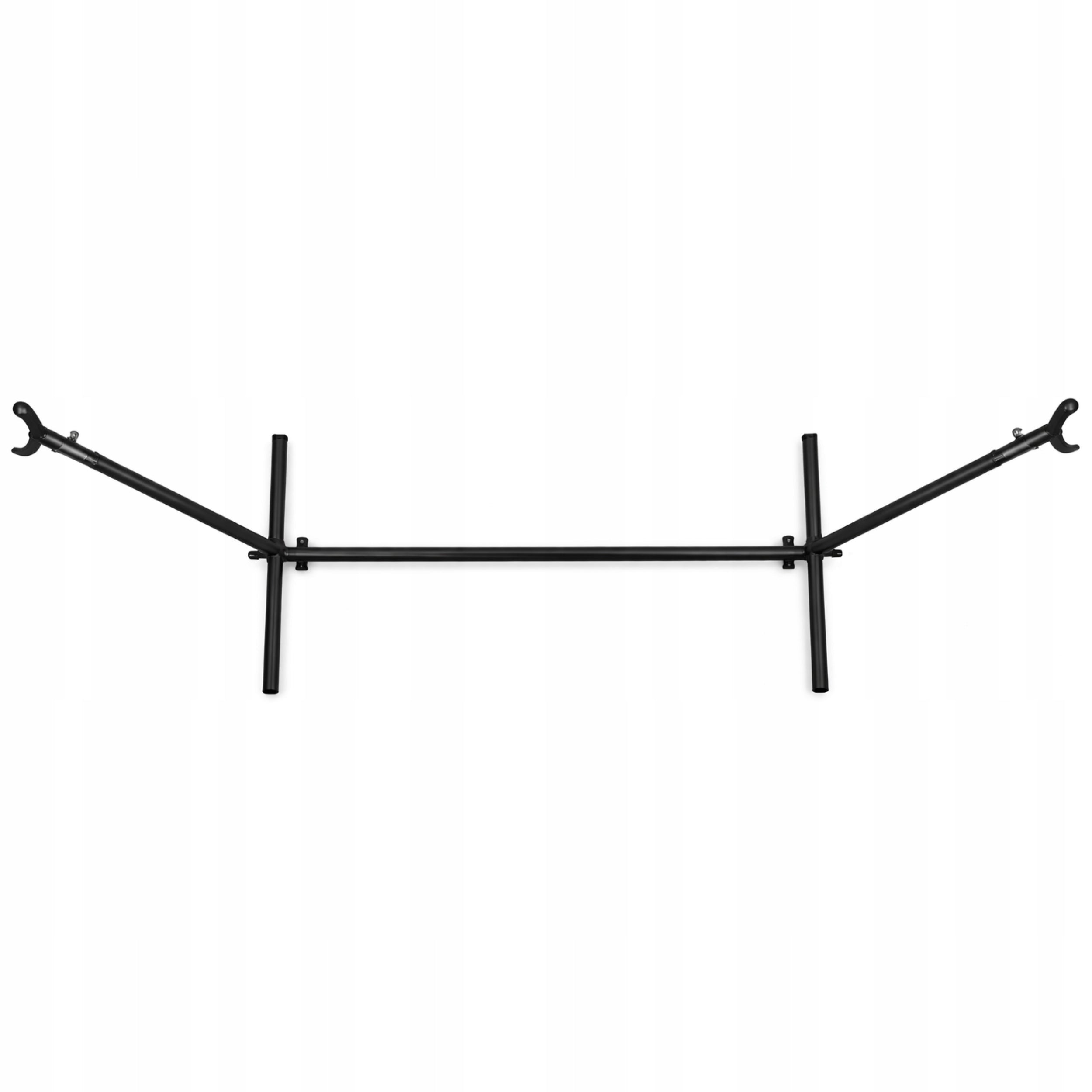 Hammock Frame Garden Stand Metal Strong Black Double For Terrace Material width 100 cm