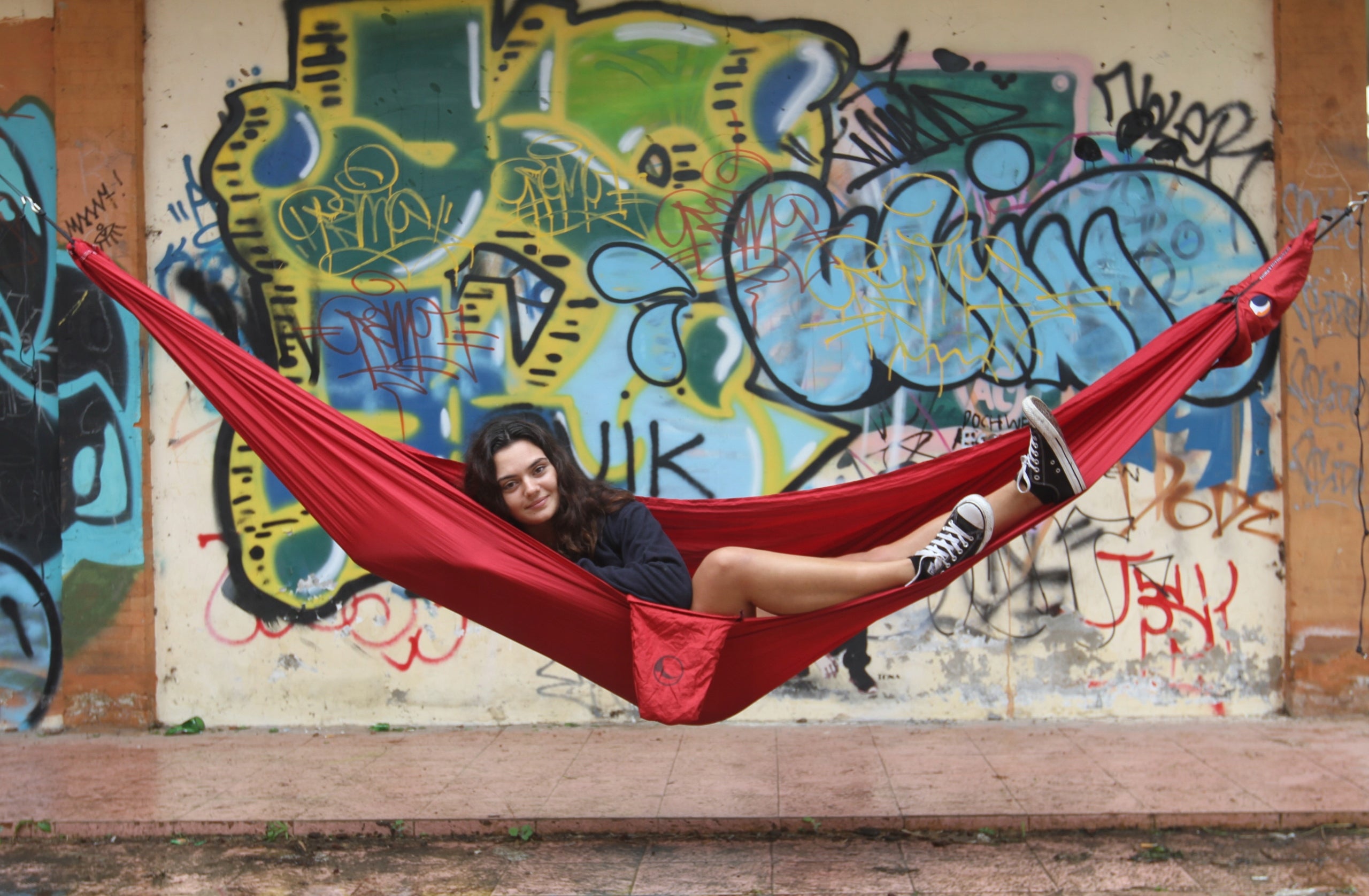 Hammock Ticket To The Moon Compact Burgundy TMC34 Total length 320 cm