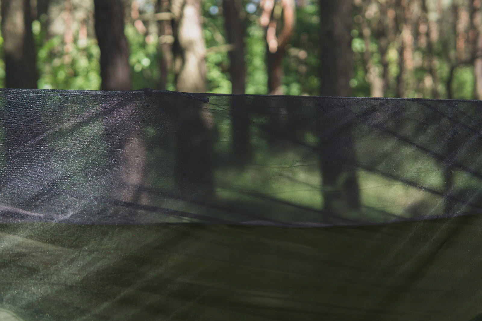 Hammock TigerWood Dragonfly V2 Khaki with Mosquito Net Single Zip Material width 150 cm
