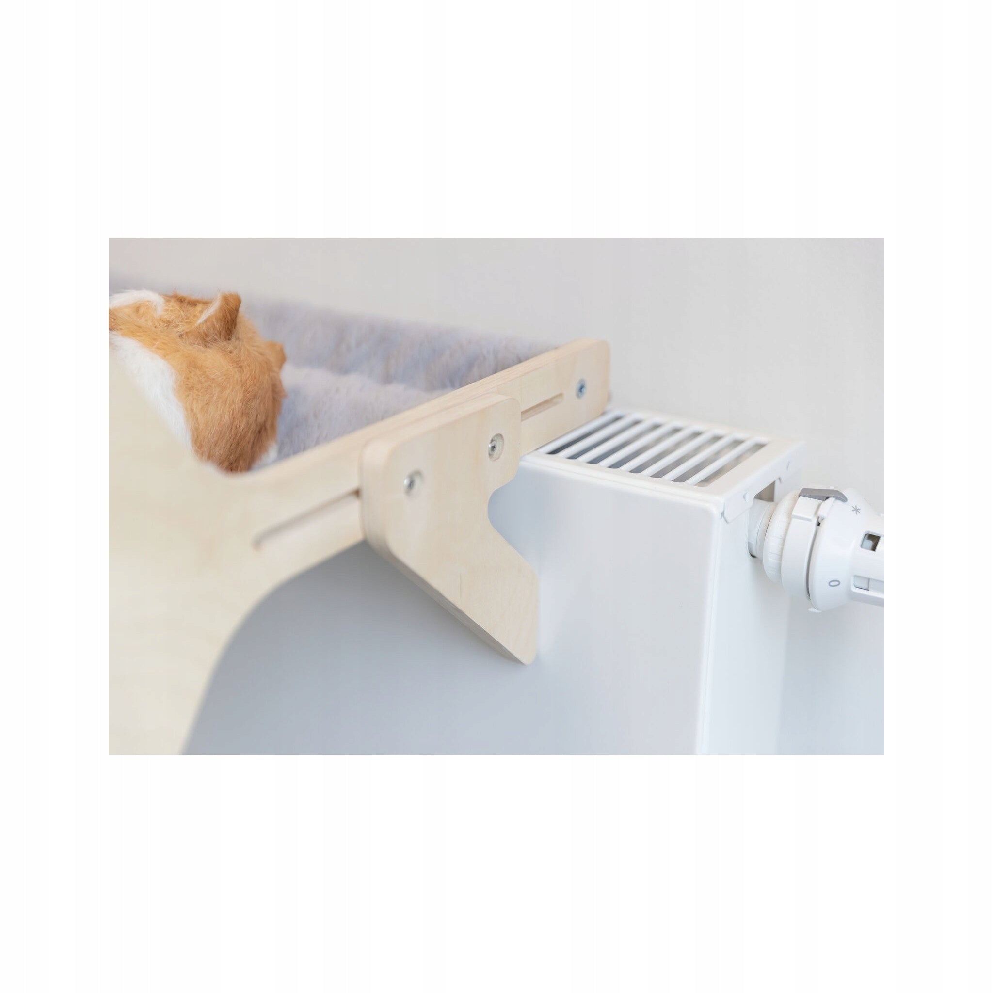 Hammock cat bed wood/plush 47x24x38cm freestanding/hanging Brand Trixie