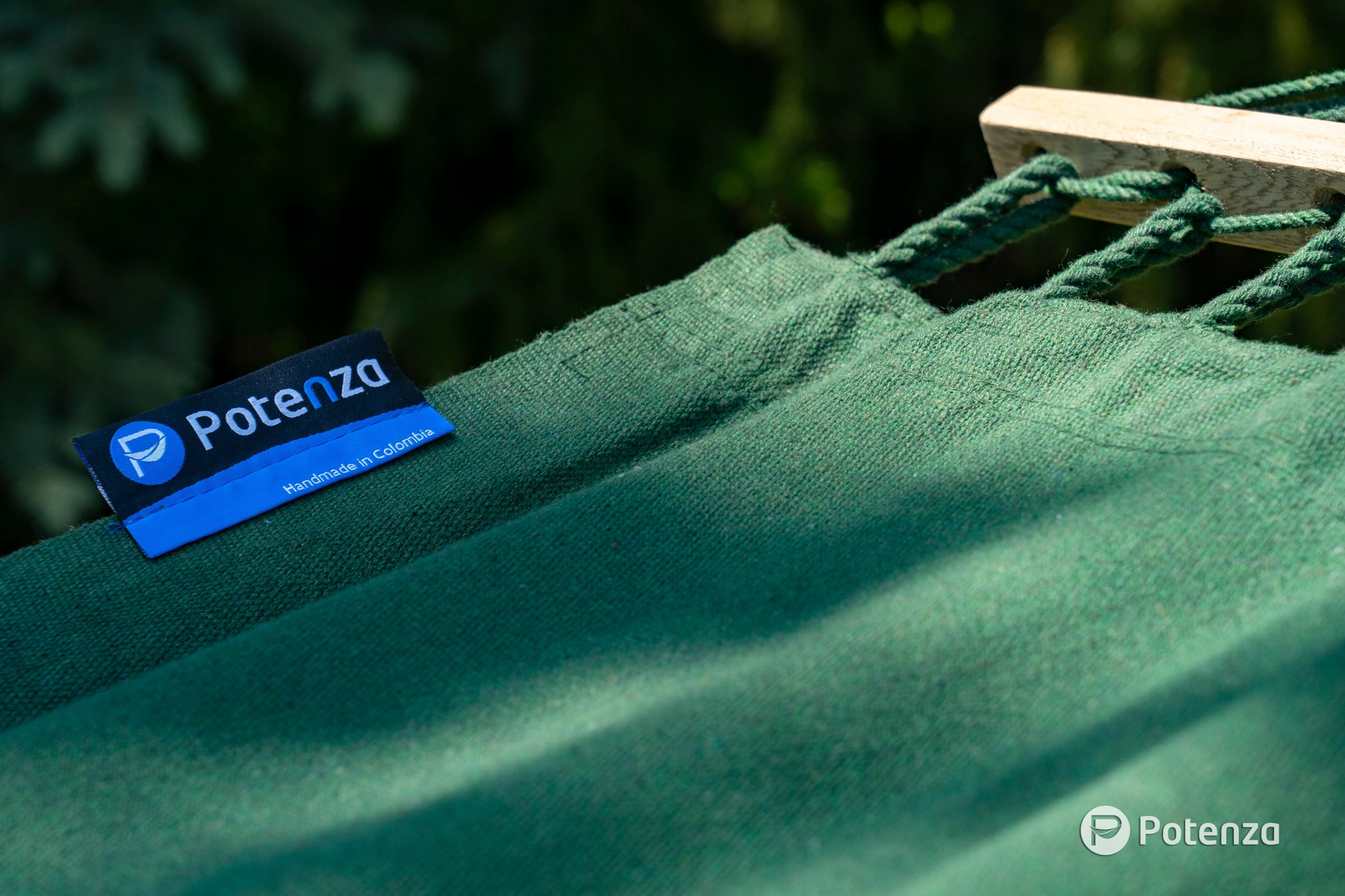 Hammock with steel frame GRANDE garden hammock Colombian MERIDA POTENZA Total length 350 cm