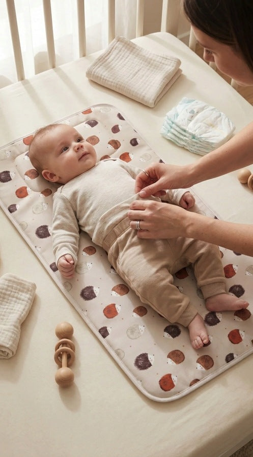 Hamur Home Backing Mat for Reusable Portable Changing Table Waterproof Packaging status original