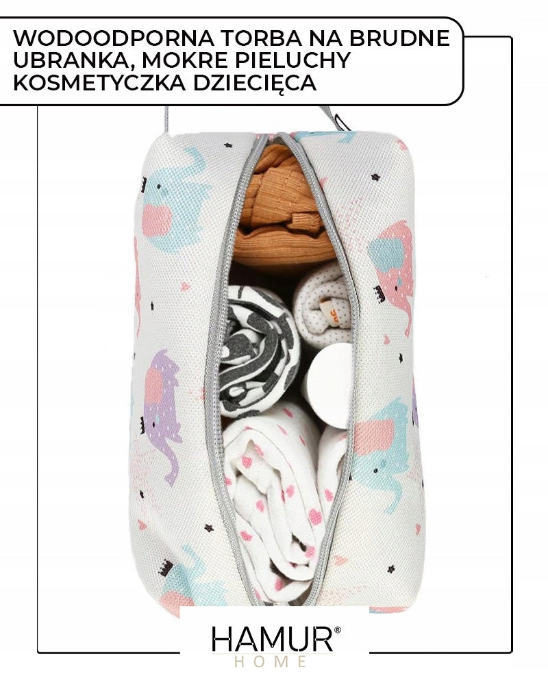 Hamur Home Diaper Bags Wet Clothes Bag Baby Cosmetic Bag Packaging status original