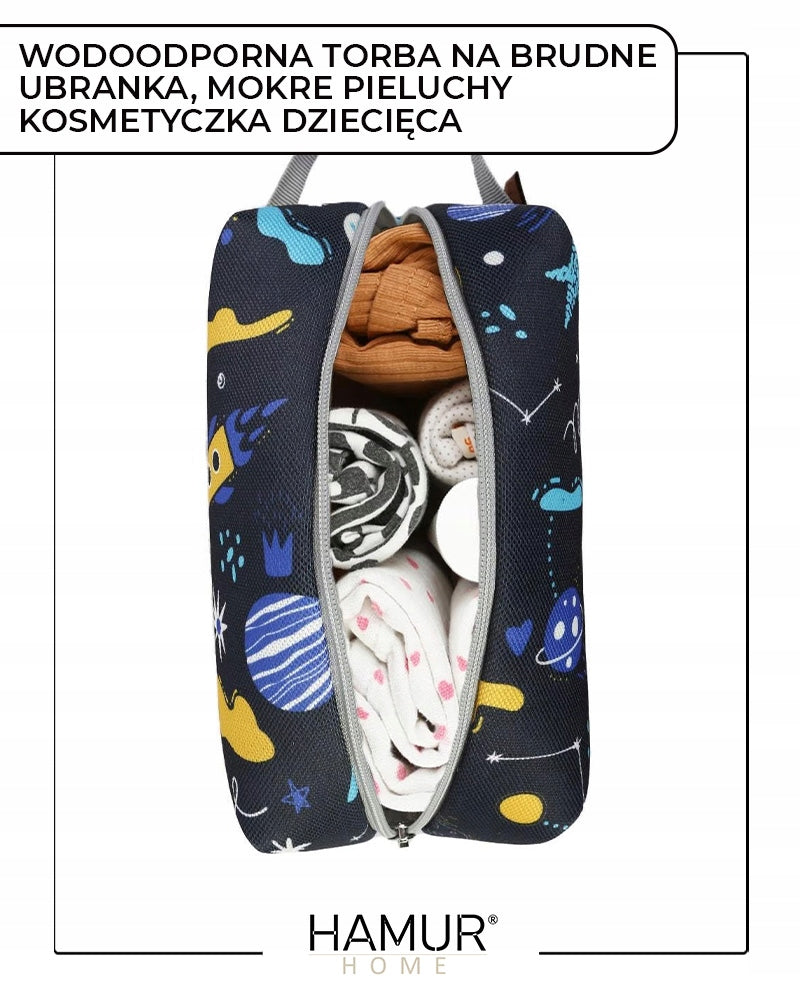Hamur Home Waterproof bag for dirty diapers clothes Cosmetic bag Packaging status original