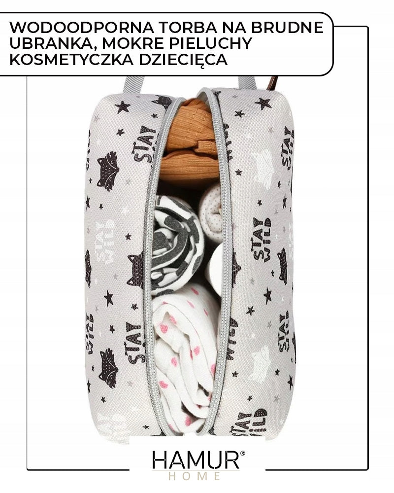 Hamur Home Wet Dry Bag Baby Dirt Cosmetic Bag for Packaging status original