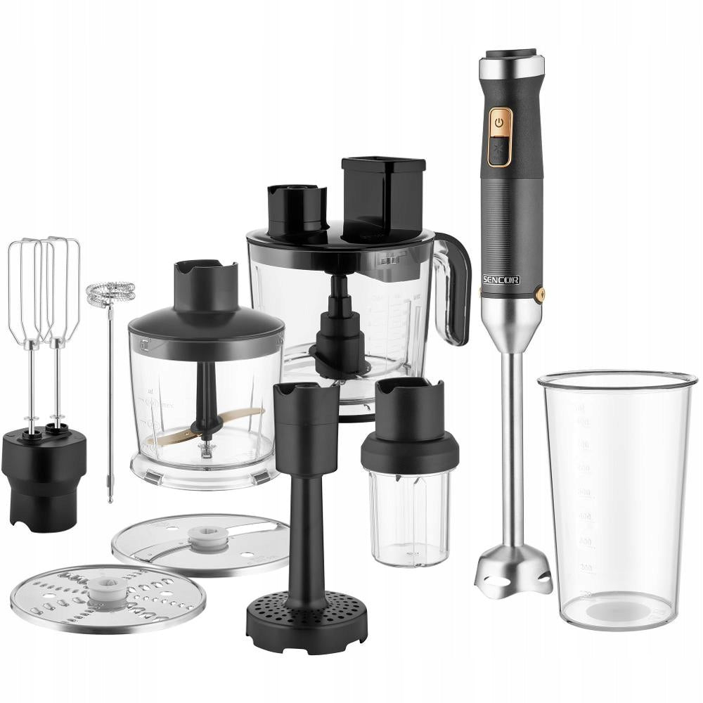Hand Blender 4in1 Sencor SHB 6552BK 1500W Beater Mixer Brand Sencor