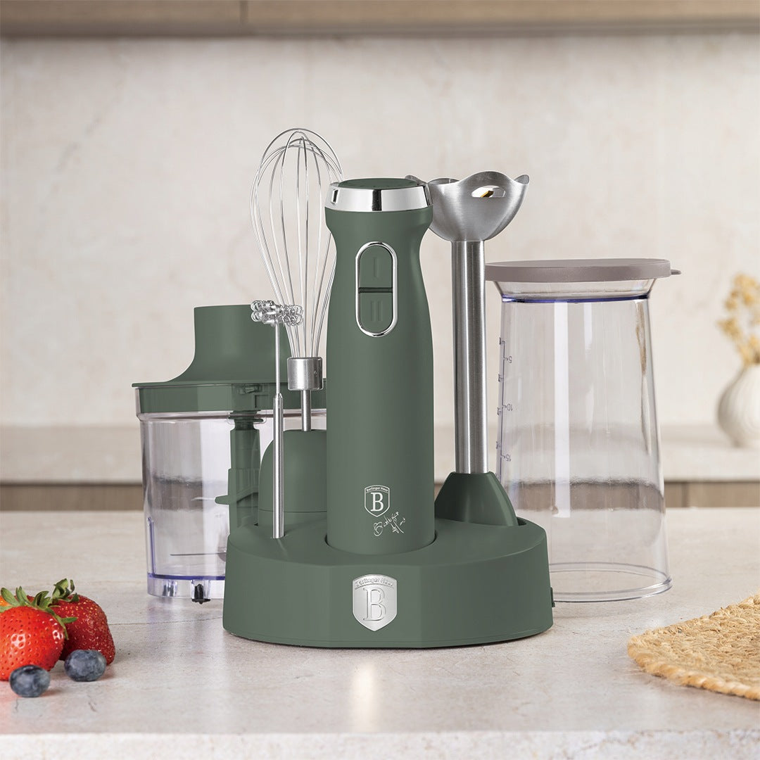Hand Blender 800W BerlingerHaus LP-BH-264 Matte Green Collection Packaging status original