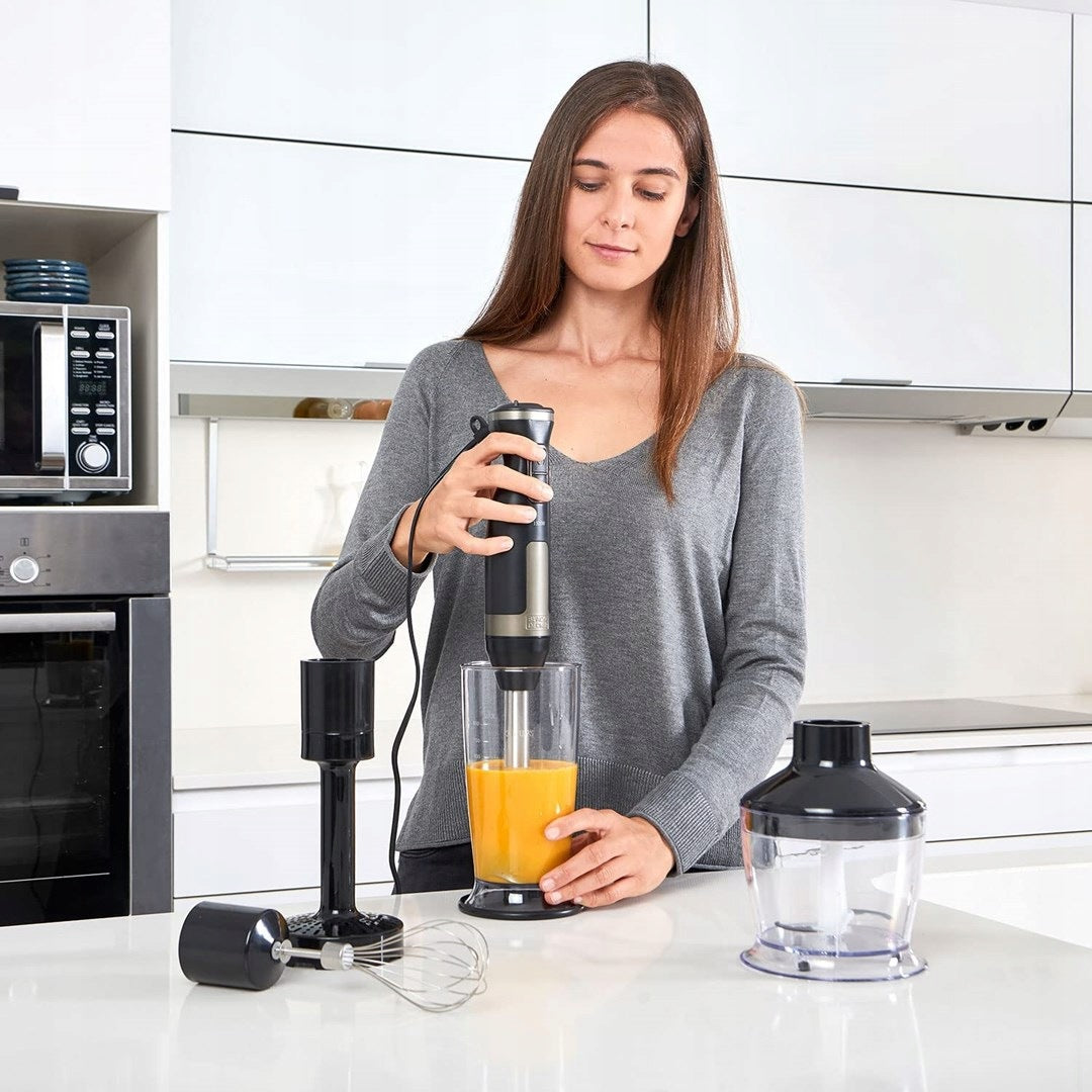 Hand Blender BlackDecker BXHBA1500E 1500W 20 Speed Levels 4 Model BXHBA1500E