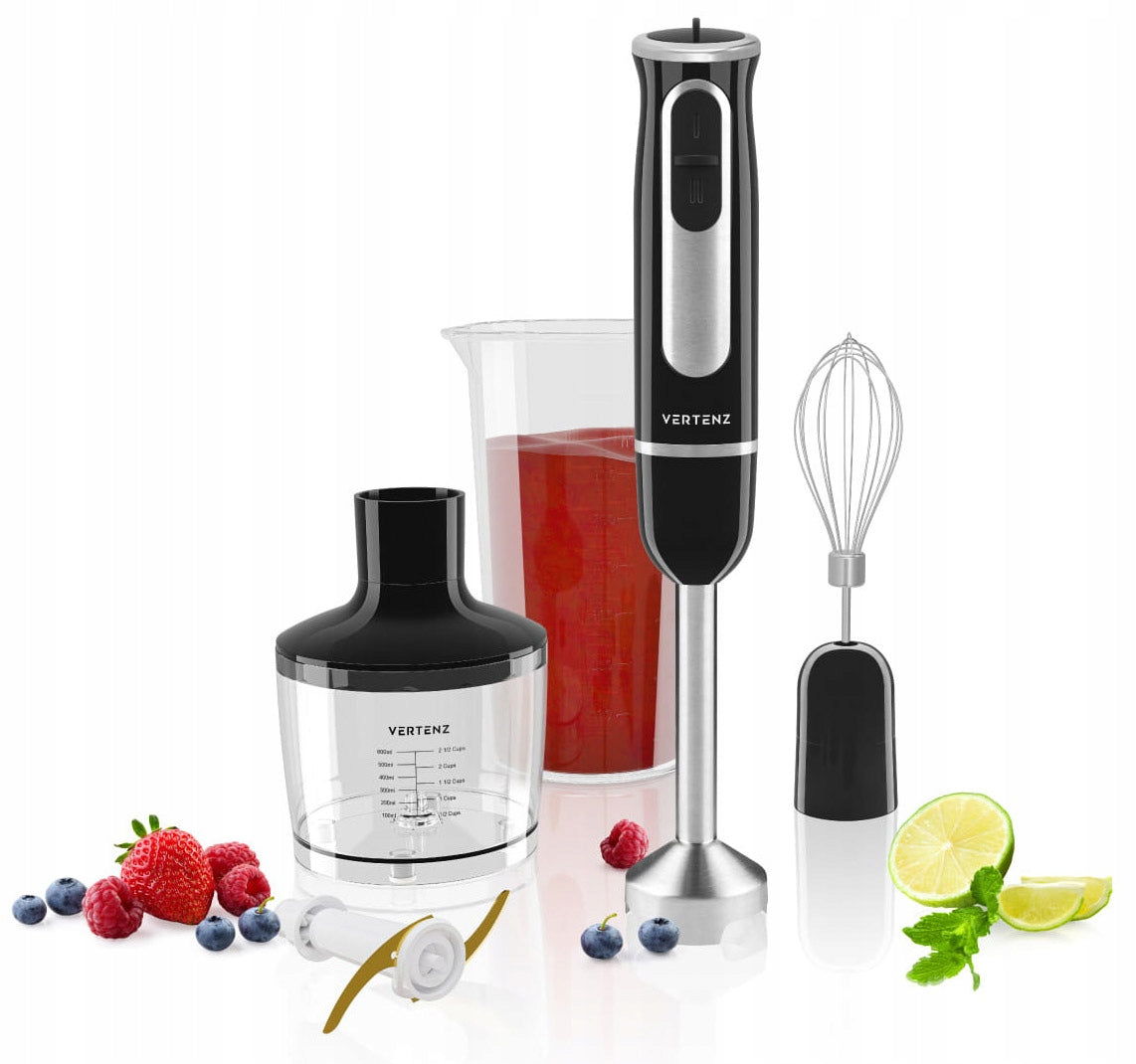 Hand Blender MULTIFUNCTIONAL 3in1 Mixer Shredder - 8 Degrees of Speed