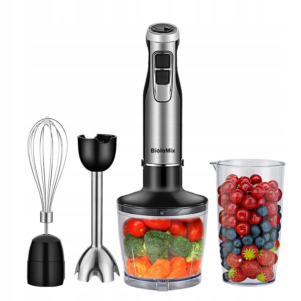 Hand Blender Malakser 1200W 4in1 Set BioloMix