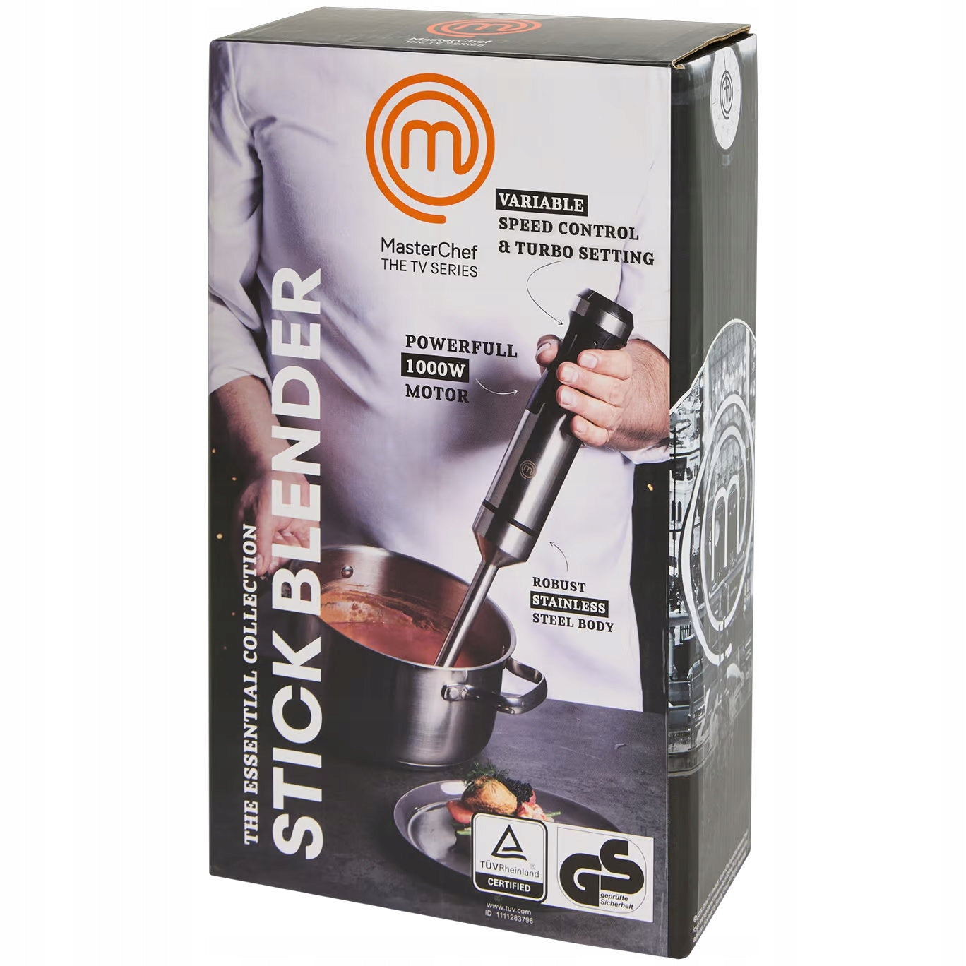 Hand Blender MasterChef 3207708 1000 W silver/grey Packaging status original