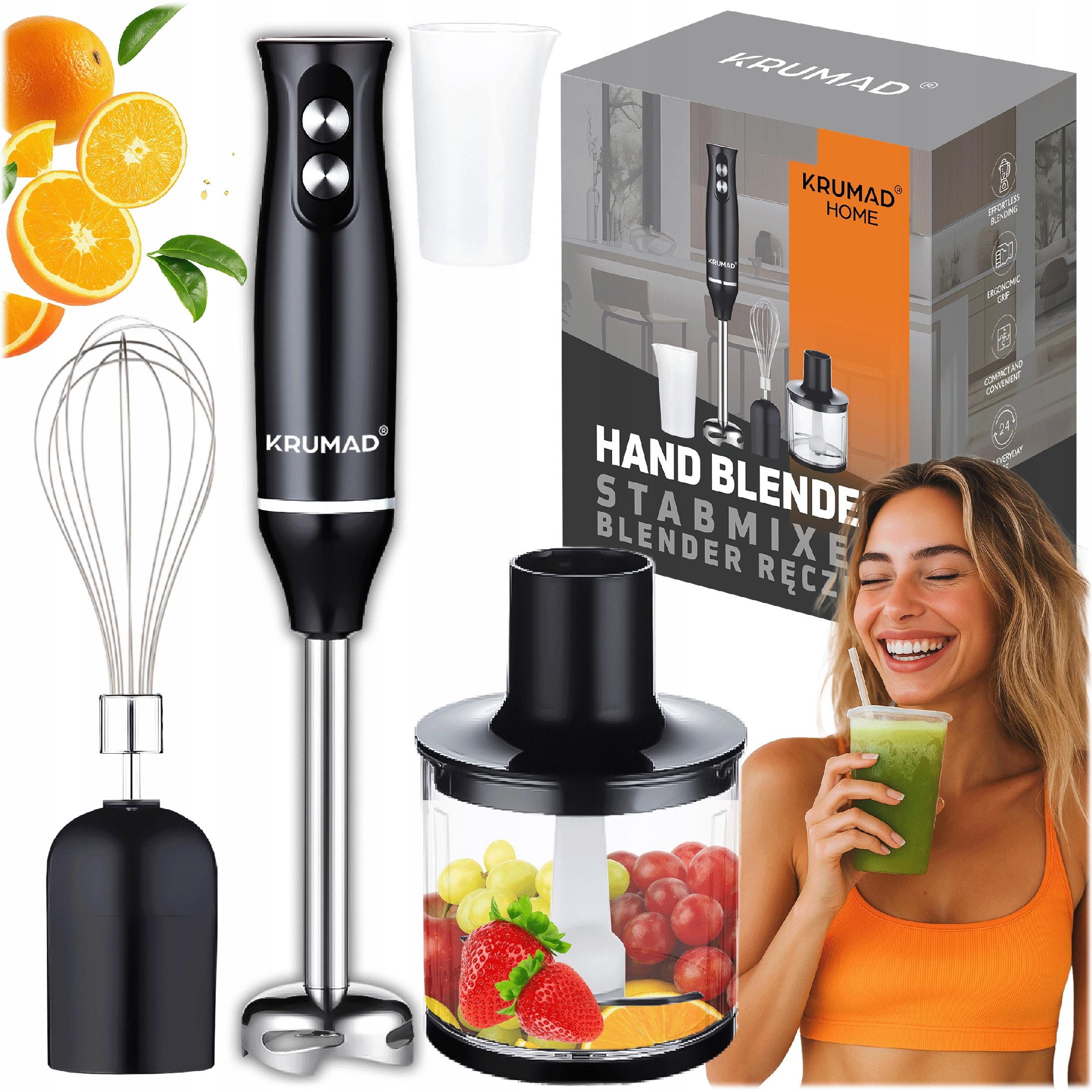 Hand Blender Multifunctional 1200W 3in1 Powerful Shredder Set Gift