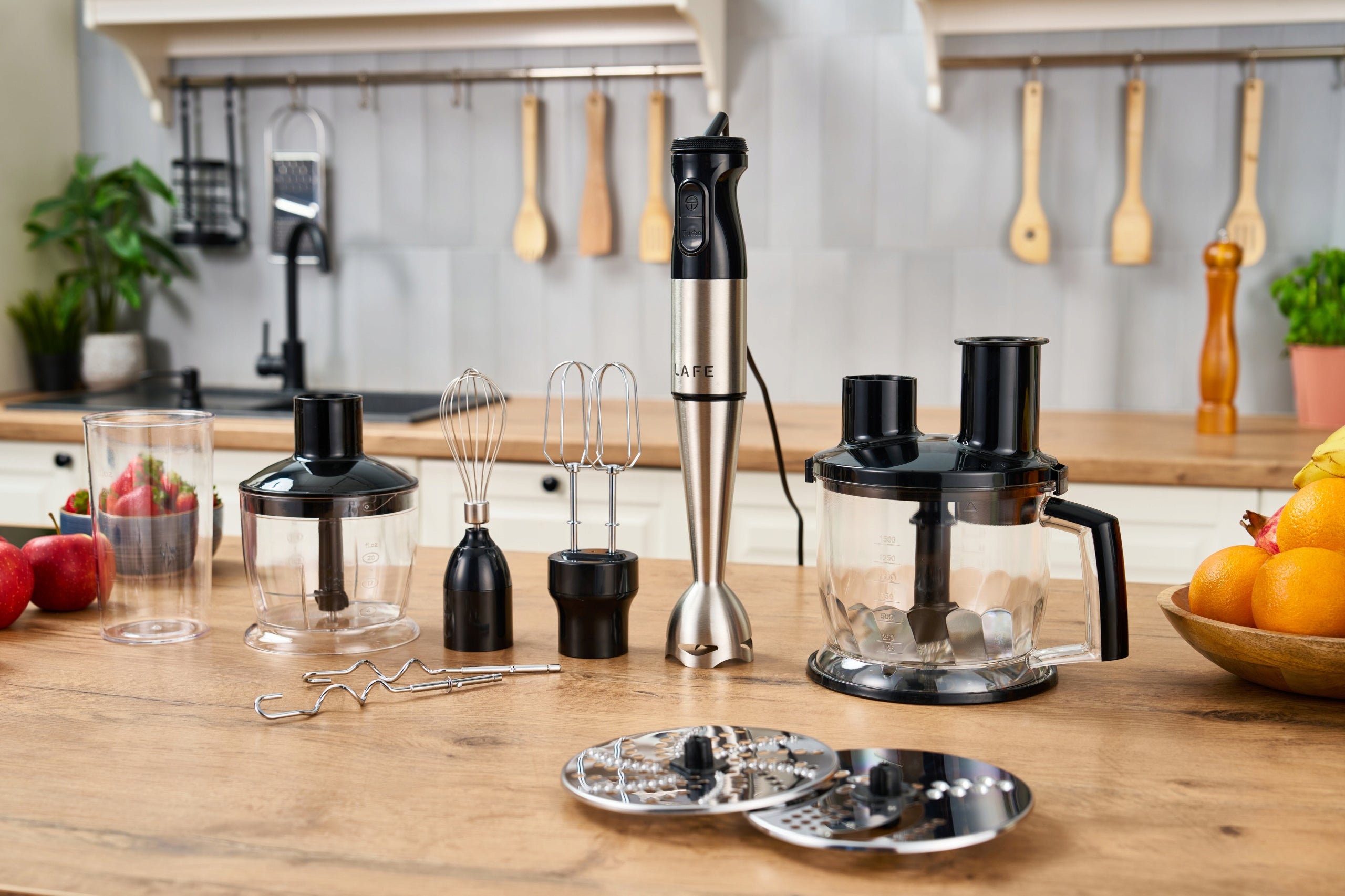 Hand Blender Multifunctional Mixer Powerful Turbo Malakser Shredder Packaging status original