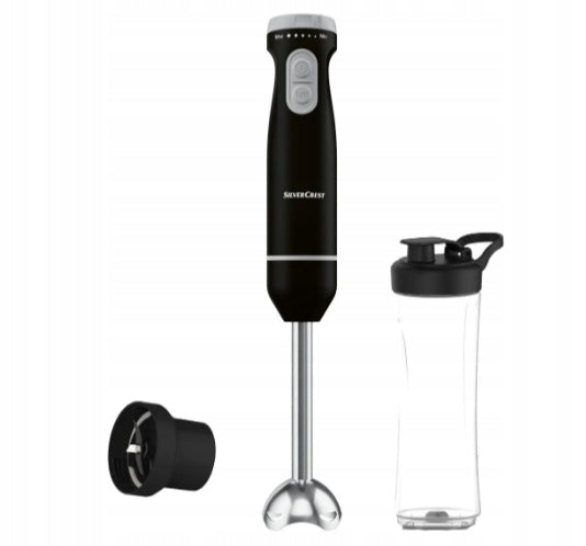 Hand Blender SilverCrest SSSM 600 W black