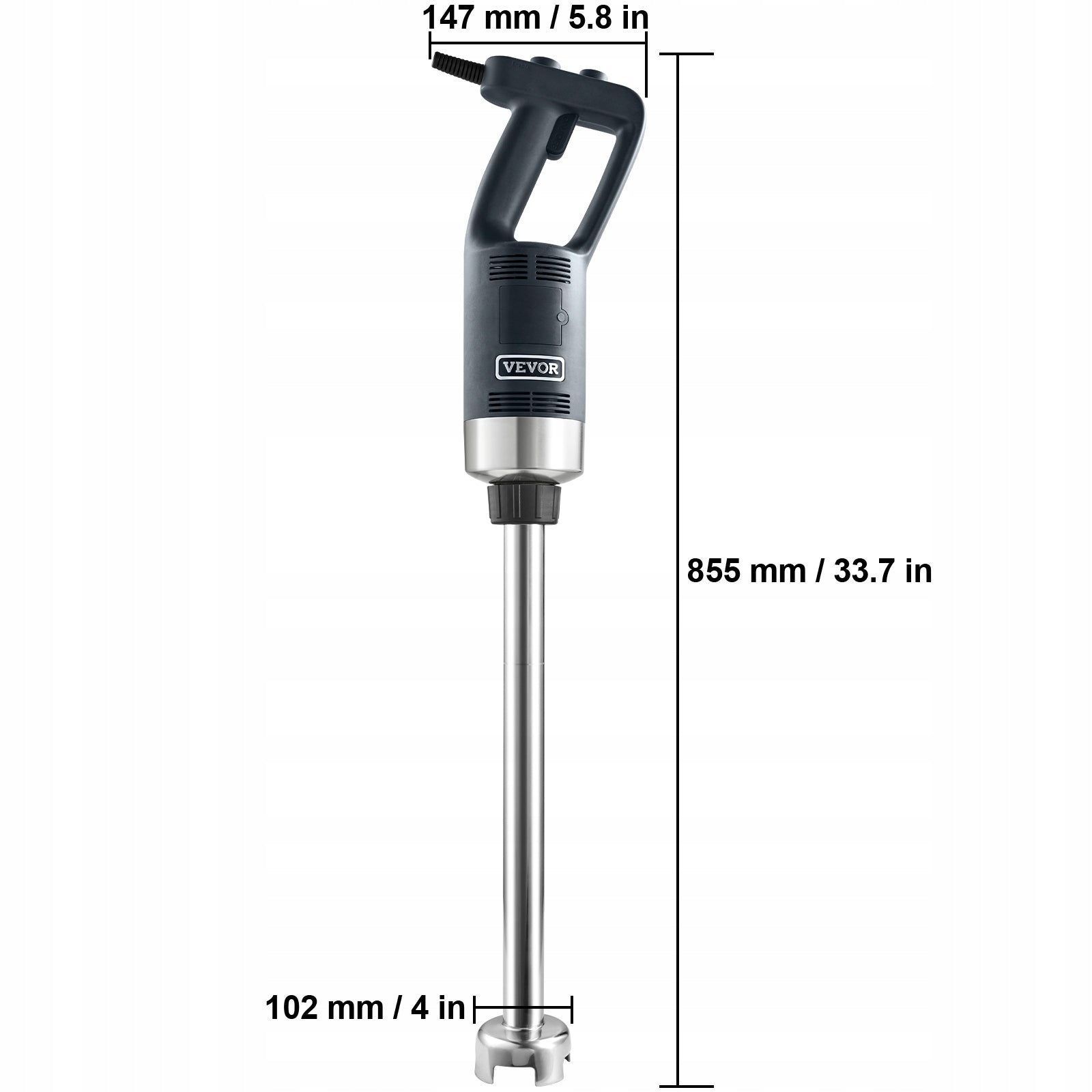 Hand Mixer 750W Stainless Steel Adjustable Speed Hand Blender Manufacturer code ZXSCJBQYCBSDJM-750
