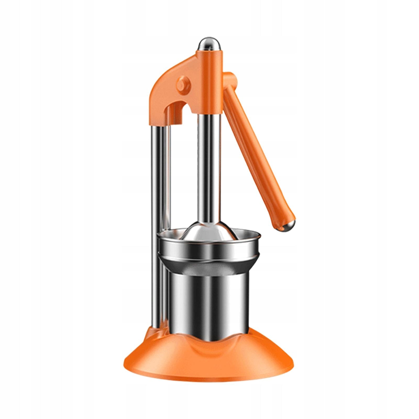 Hand Press Fruit Juicer Heavy Duty Stainless Steel Orange Lemon Double Head Packaging status original