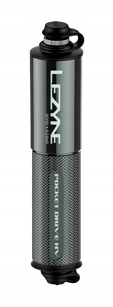 Hand Pump Lezyne Pocket Drive Hv Abs Flex Hose 90Psi Length Short 140mm