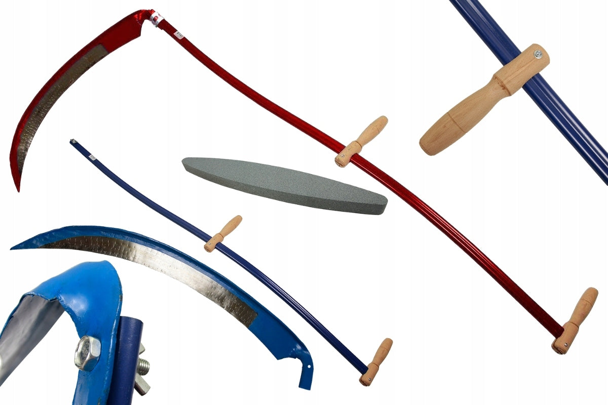 Hand Scythe For Grass Garden Forged For Mowing Grass Weeds Mower