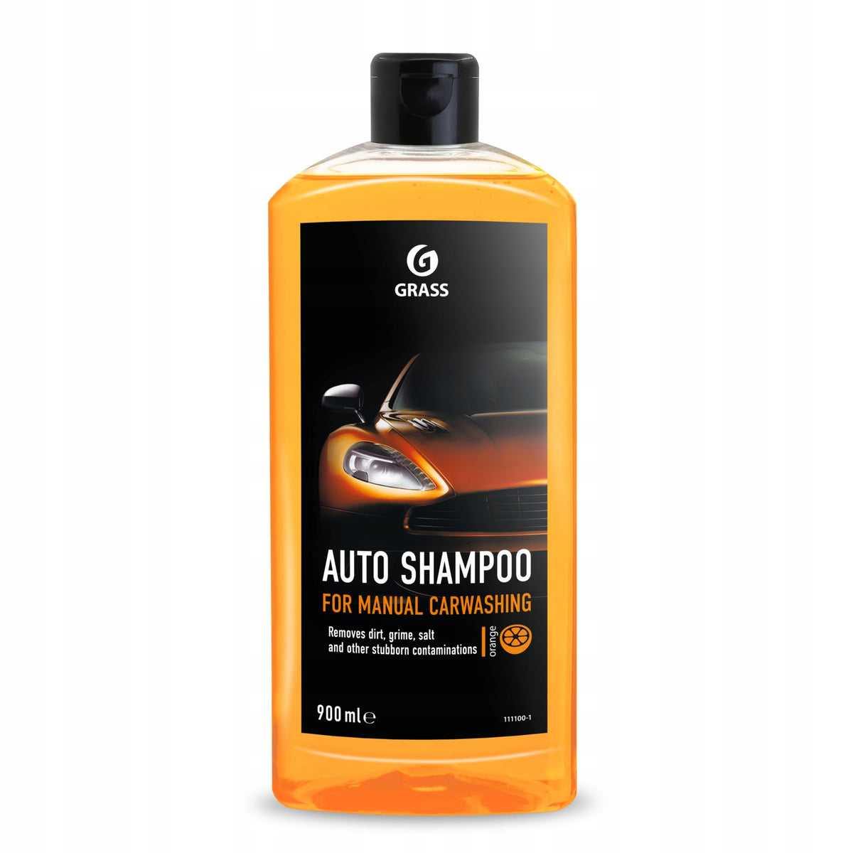 Hand Wash Car Shampoo 900ml GRASS Universal Orange Packaging status original