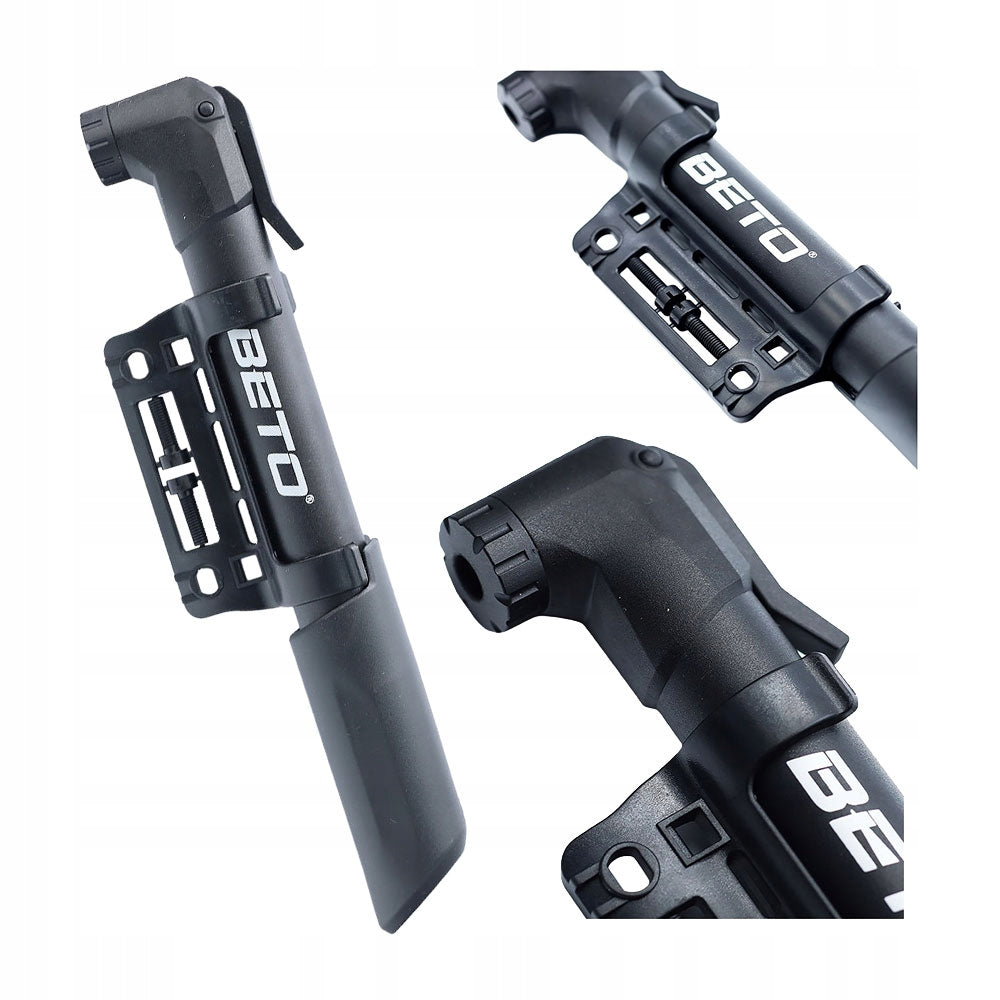 Hand bicycle pump NEW for bicycle with valve clamp AV/DV/FV hose