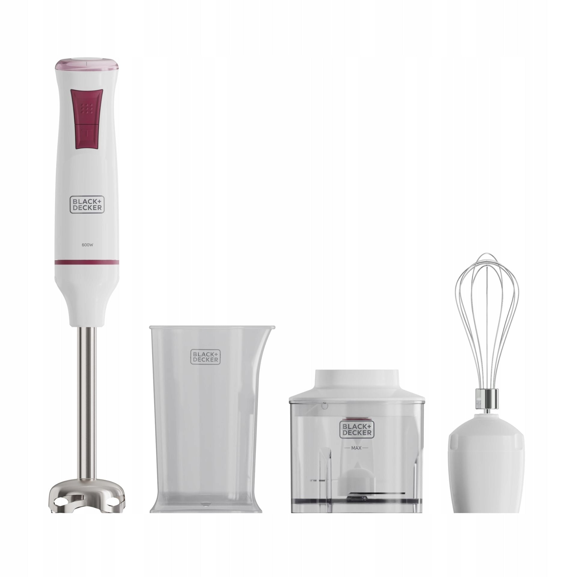 Hand blender Black+Decker BXHBA601E - power, precision and versatility