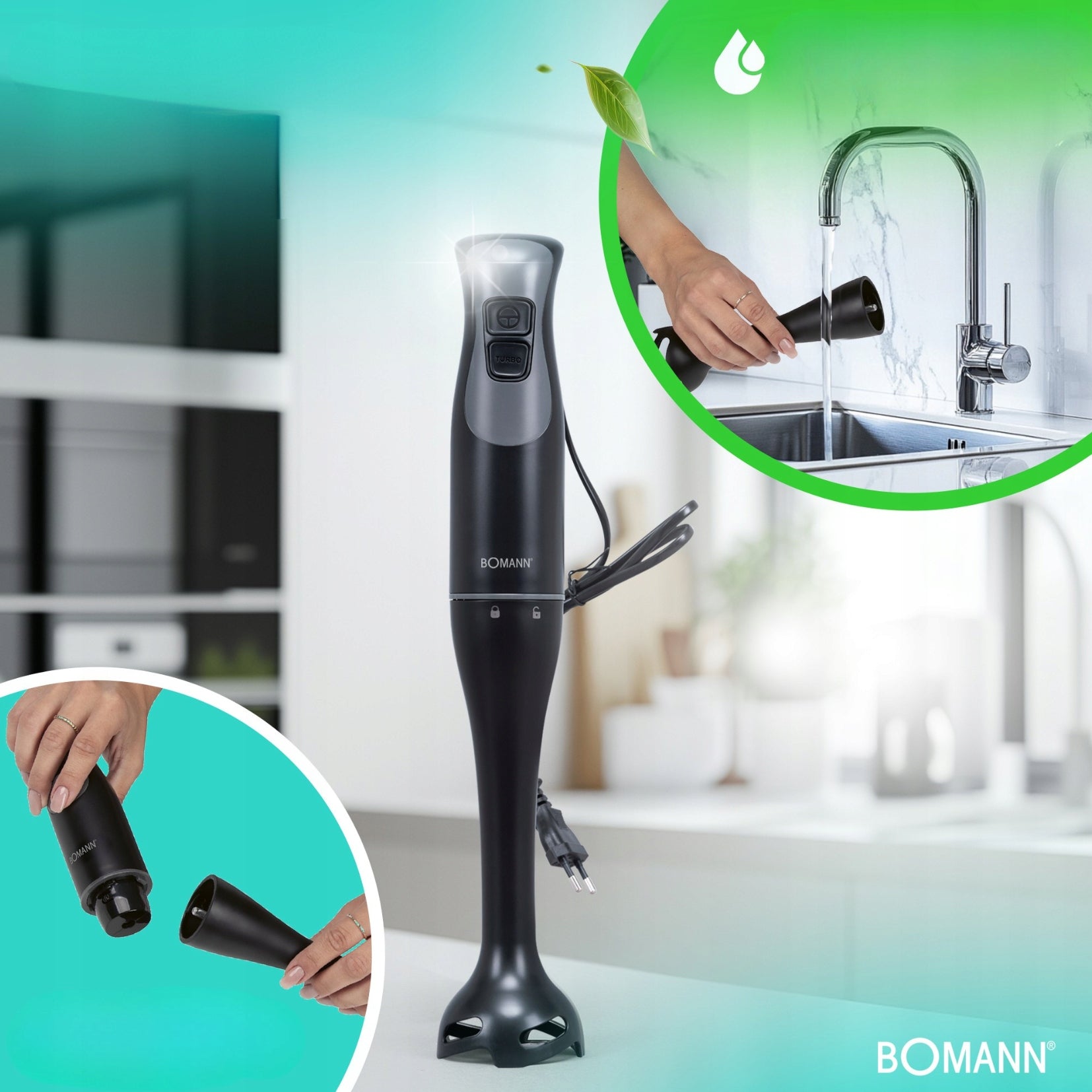 Hand blender Bomann BPA-free SM 6081 CB Brand Bomann