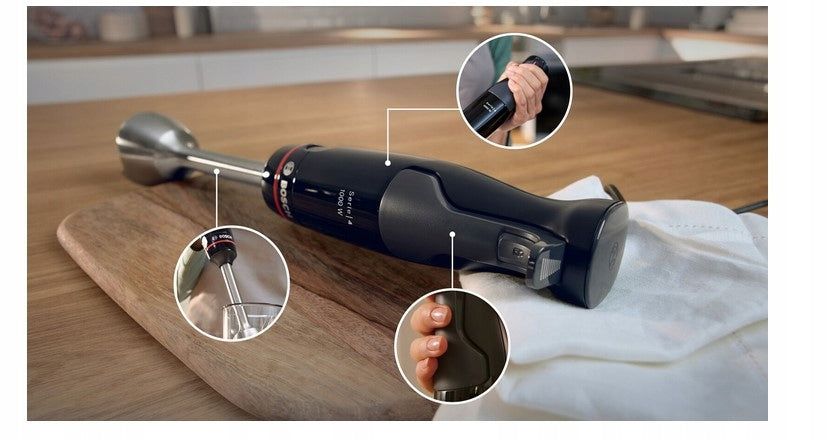 Hand blender Bosch MSM4B610 1000W QuattroBlade Brand Bosch