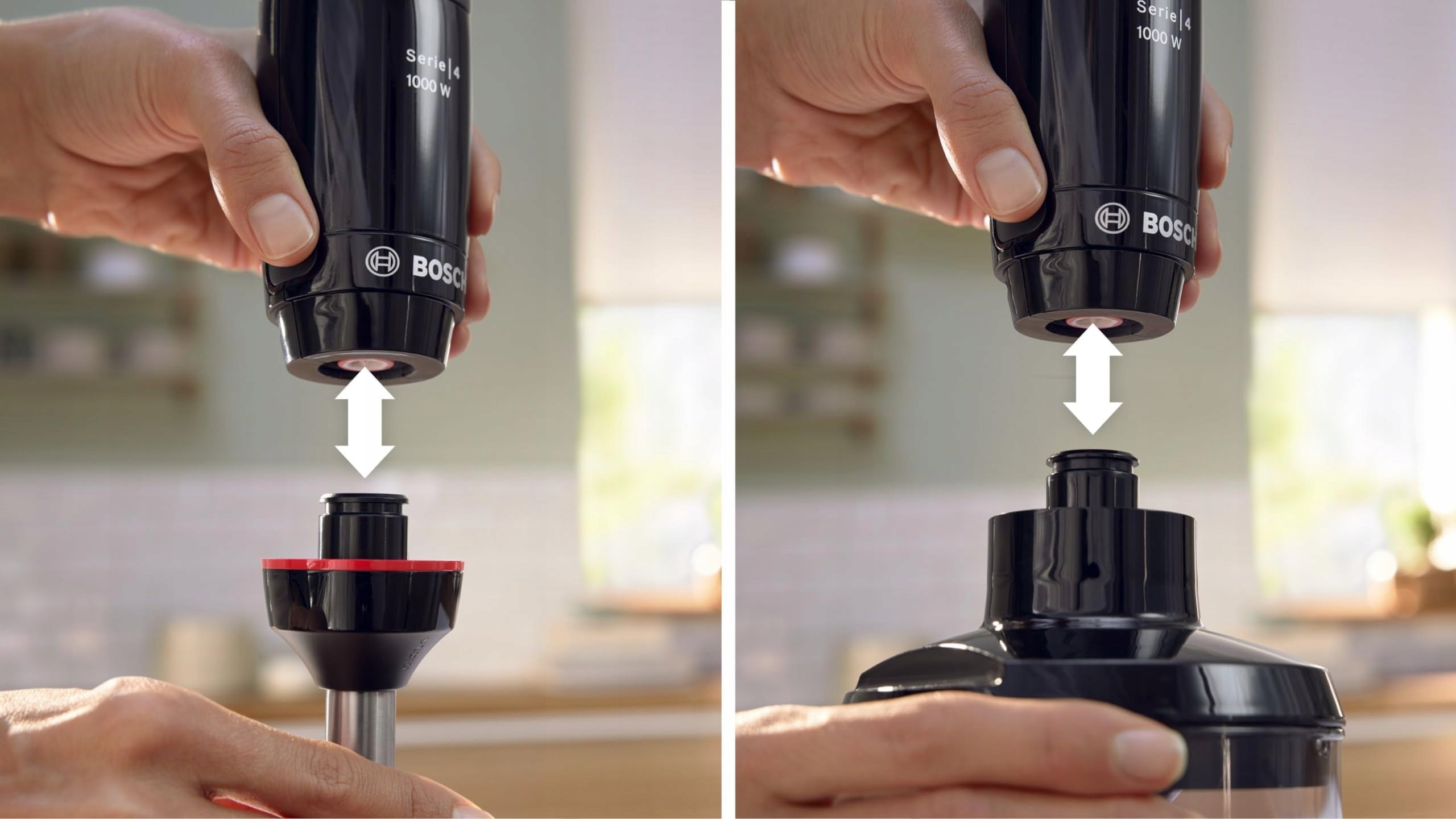 Hand blender Bosch MSM4B621 1000W + Shredder + Whipping tip Brand Bosch
