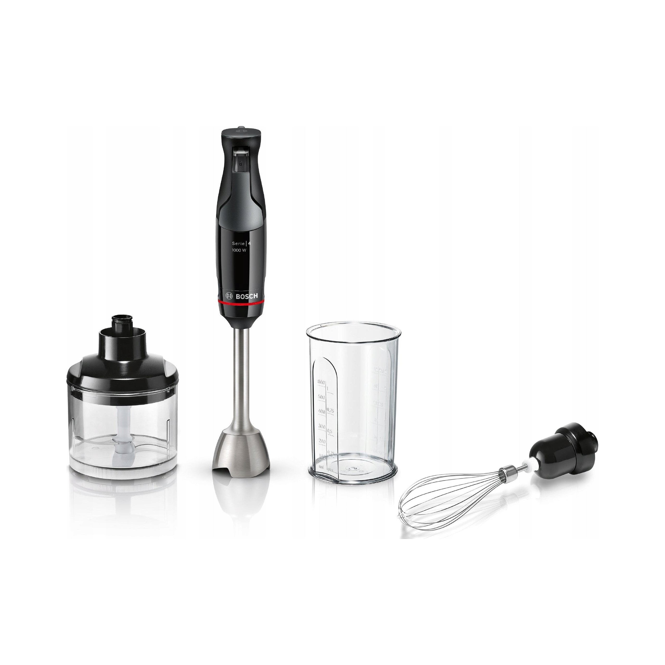 Hand blender Bosch MSM4B621 1000W + Shredder + Whipping tip