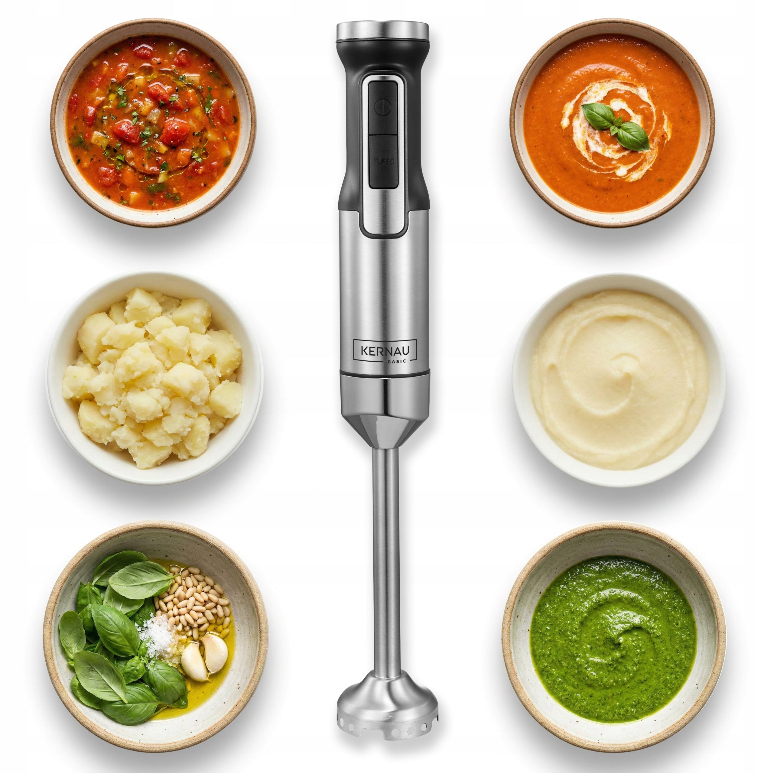 Hand blender Kernau BKHB 801 MS POWERFUL 800W TURBO Rotation adjustment Brand Kernau