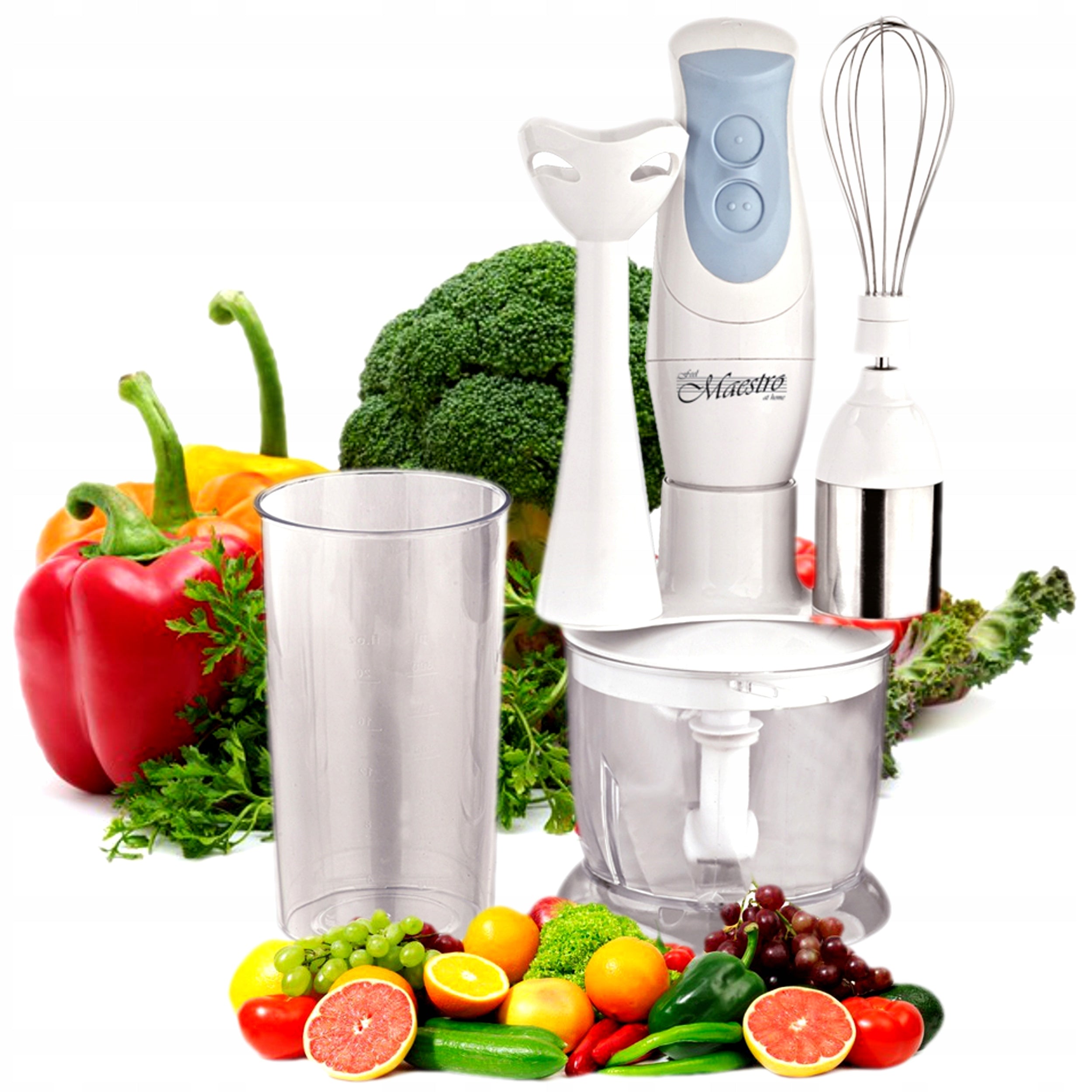 Hand blender MULTIFUNCTIONAL beater shredder MAESTRO MR-563 300W