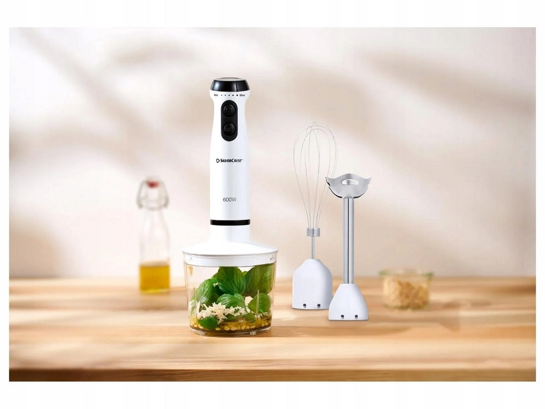 Hand blender SilverCrest – white – set of 3in1 Manufacturer code 4052916520444