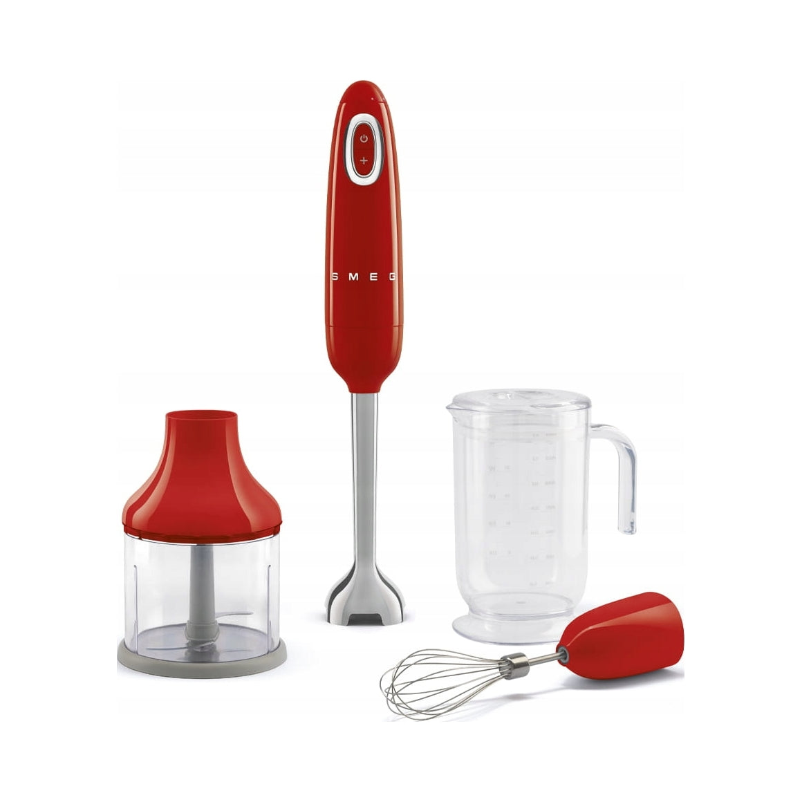 Hand blender Smeg HBF03RDEU with set 700 W red - FROM HAND