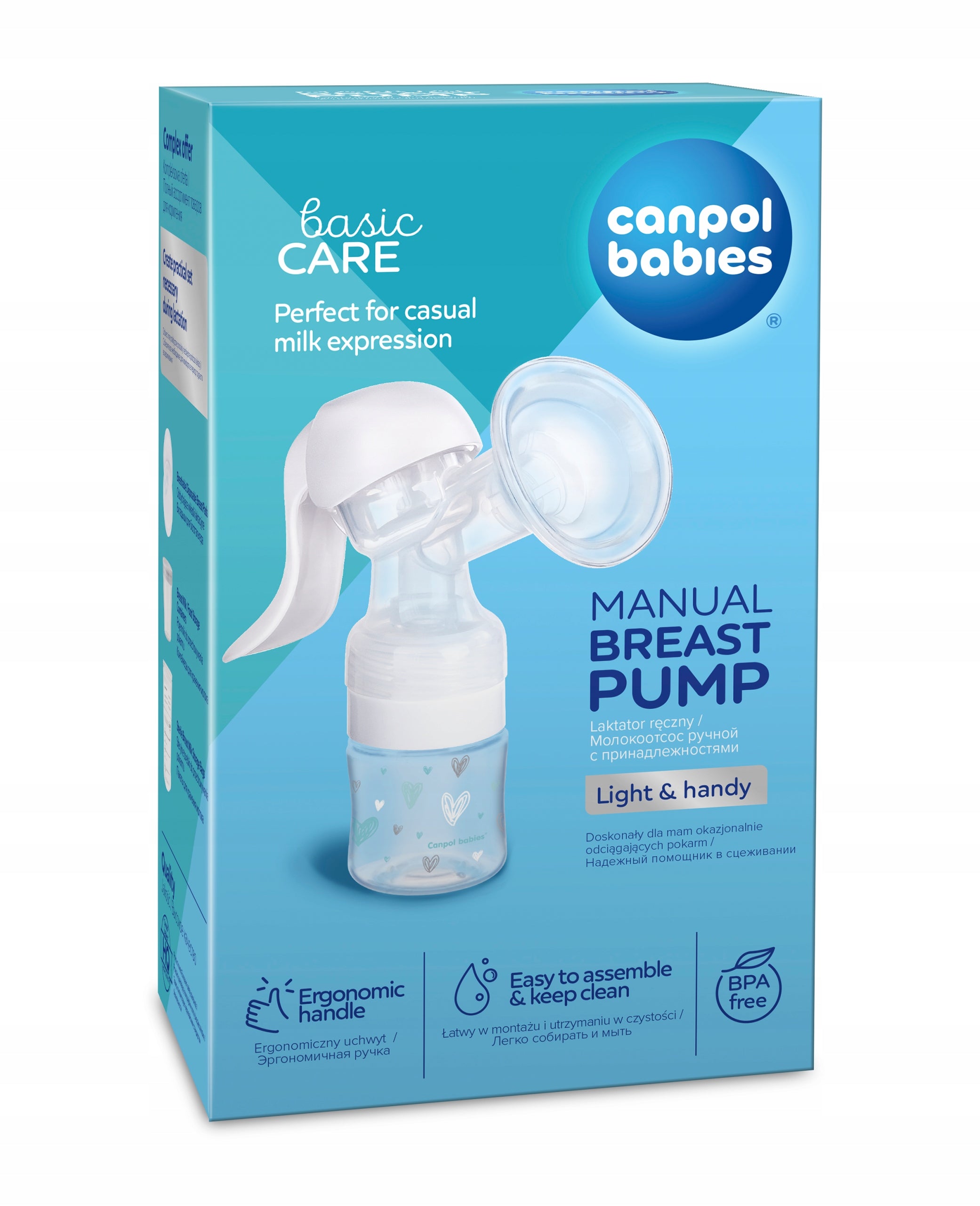 Hand breast pump Canpol babies 120 ml Medical device yes