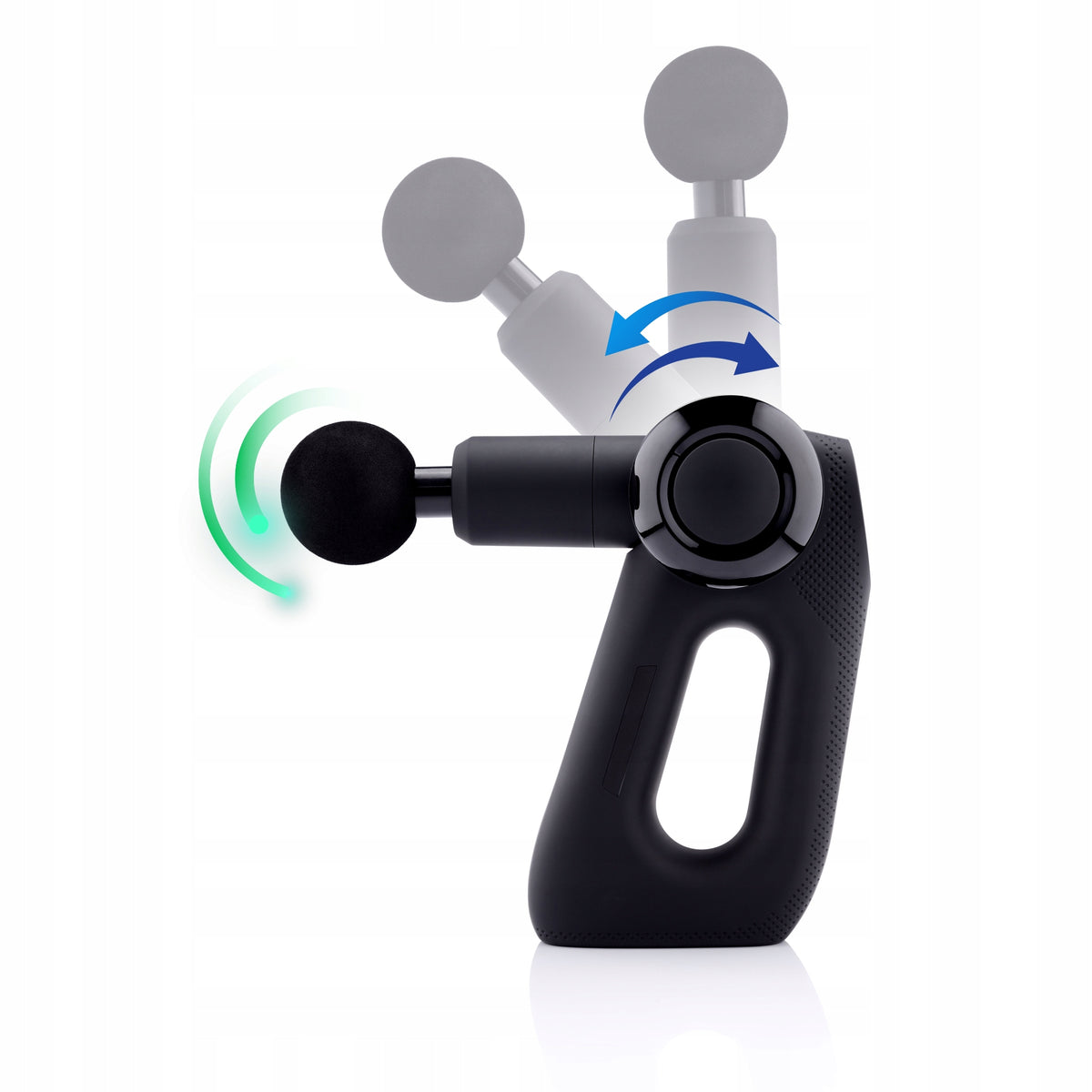 Hand massager massage gun Medivon Gun Titanium Pro black Manufacturer code GUN TYTAN PRO