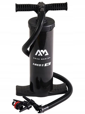 Hand pump Aqua Marina Areo II 16" for kayaks and pumped boards