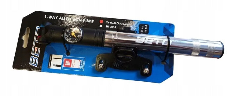 Hand pump Beto TH-004AG silver Presta/Schrader EAN (GTIN) 5905235660195