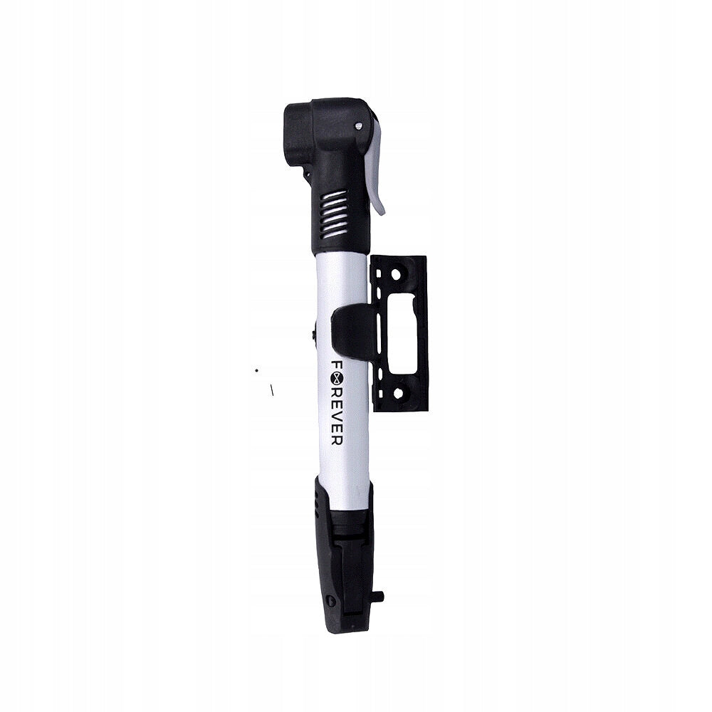Hand pump Forever PU-100 silver for bicycle frame Manufacturer code BIKE00020