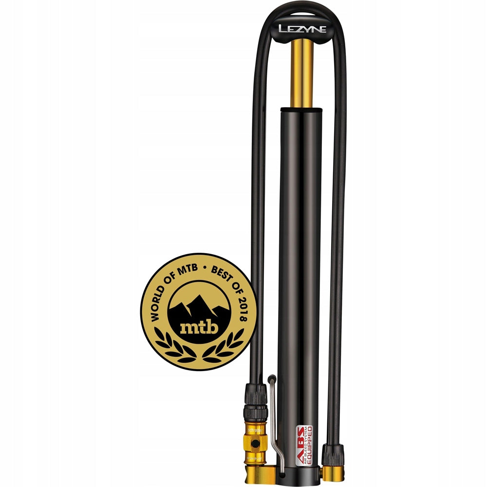 Hand pump Lezyne CNC Micro Floor Drive HV black Manufacturer code 1-MP-MFDR-V204HV