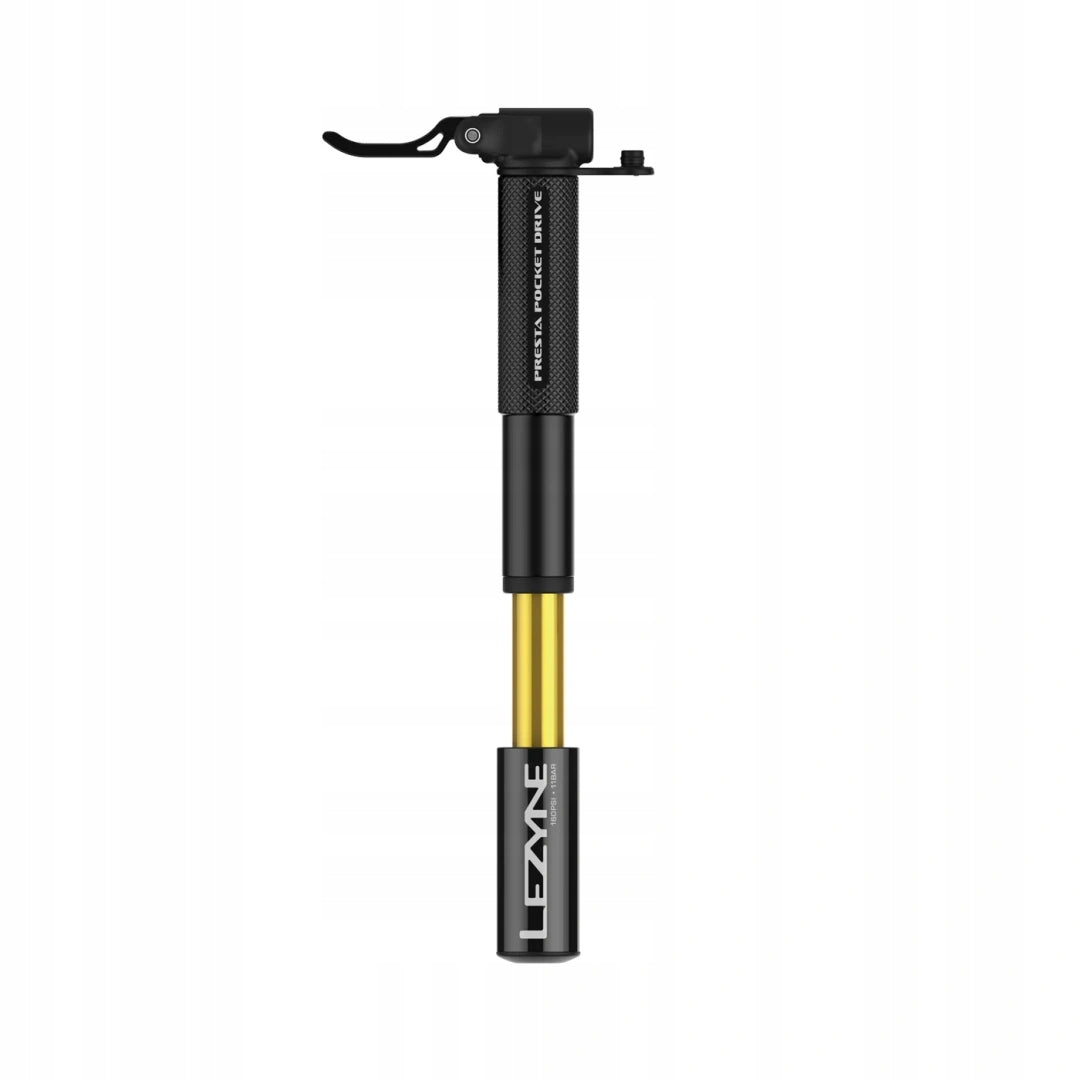 Hand pump Lezyne Pocket Drive black 160psi/11bar 2026 Kind manual