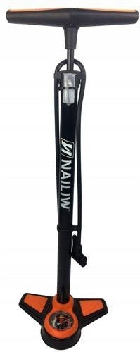 Hand pump metal bike auto Beast 786035 BAR and PSI black - height 73cm
