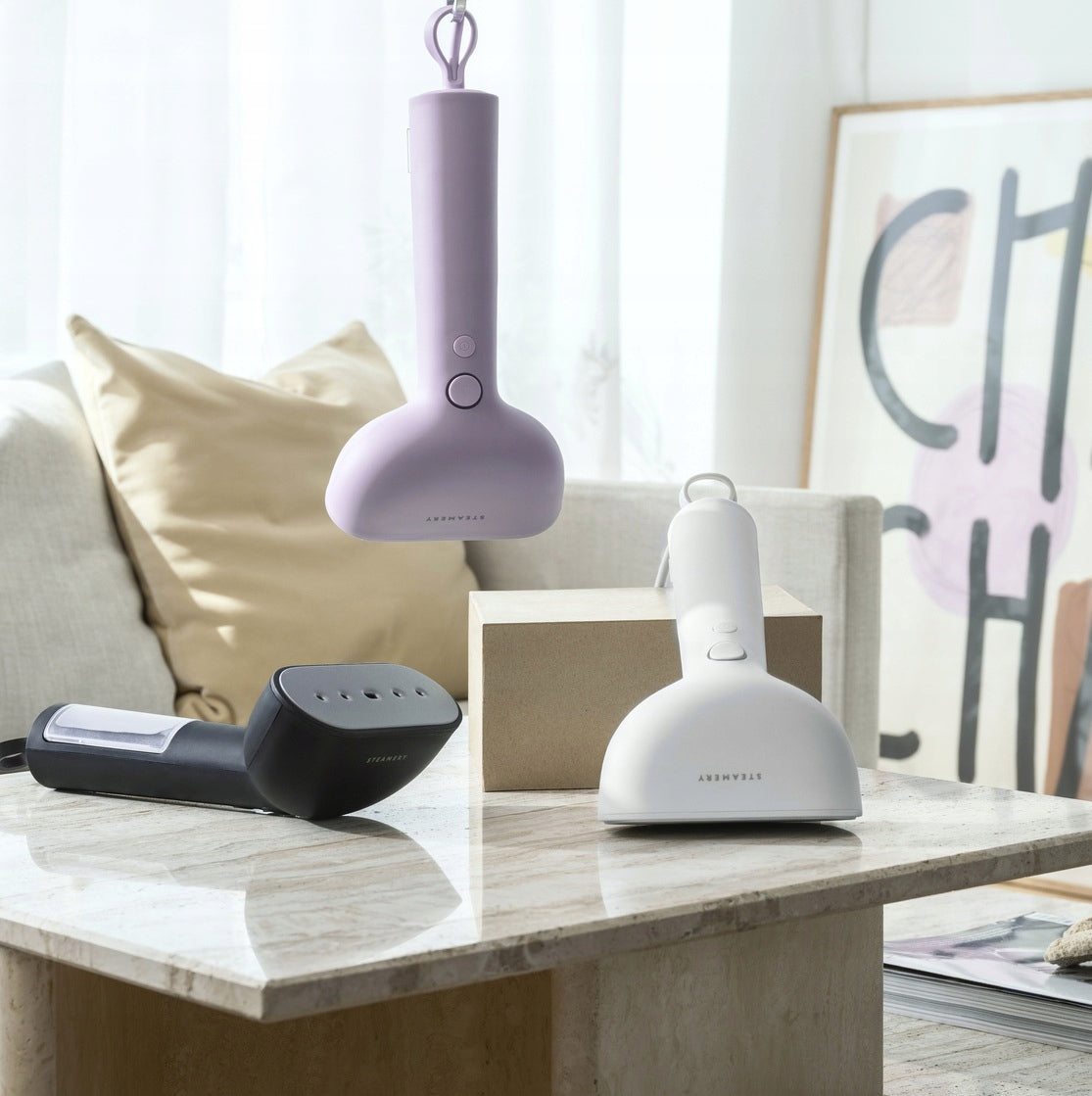 Hand steamer for clothes, steamer, steam iron Steamery CIRRUS X lilia Model Cirrus X