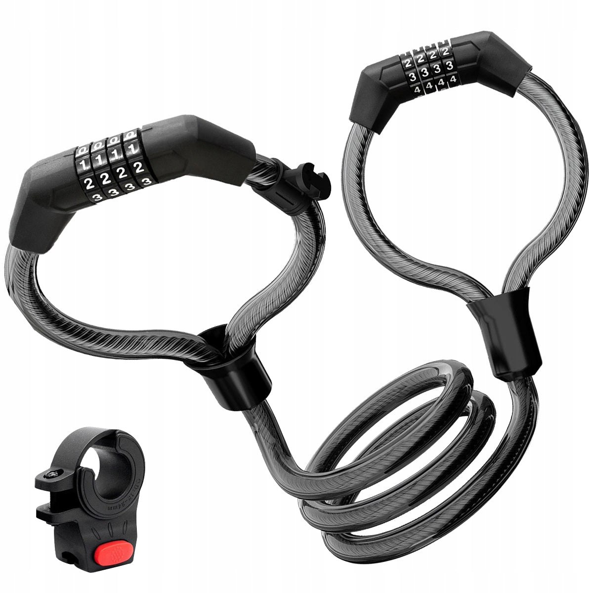Handcuff clasp for electric scooter Special steel lock 105cm Kind padlock