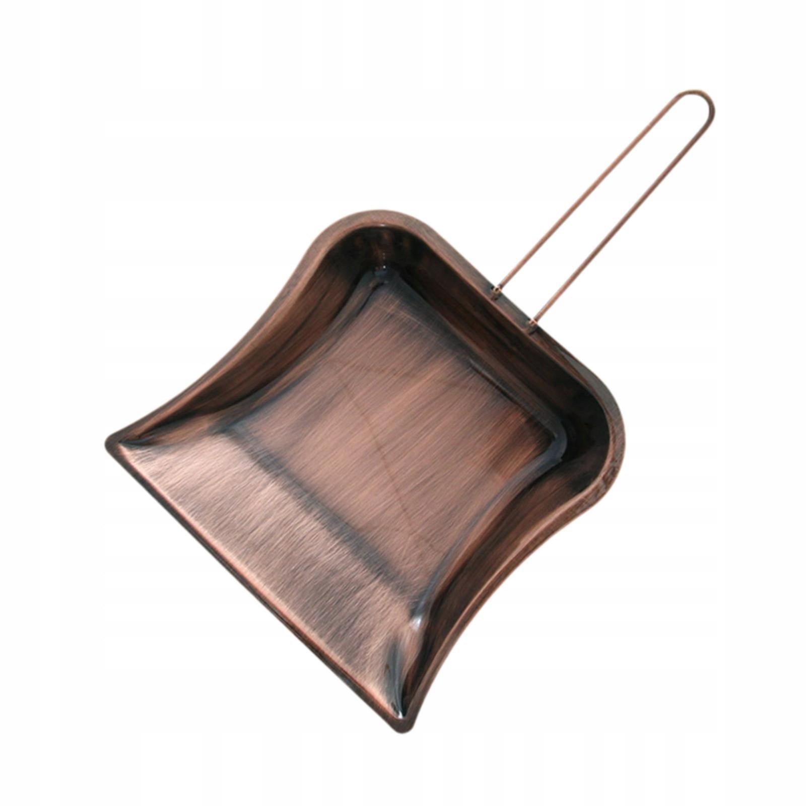 Handheld Copper Garbage Dustpan Tabletop Cleaning Tool Portable Metal Brand no brand