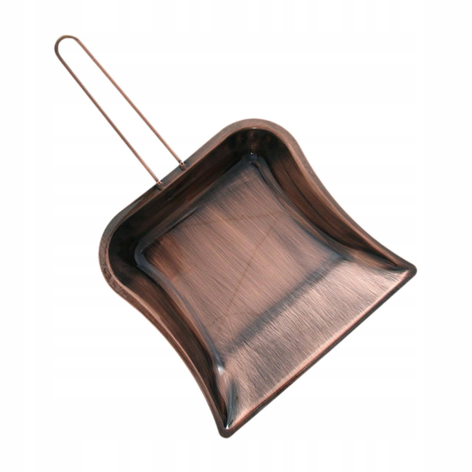 Handheld Copper Garbage Dustpan Tabletop Cleaning Tool Portable Metal