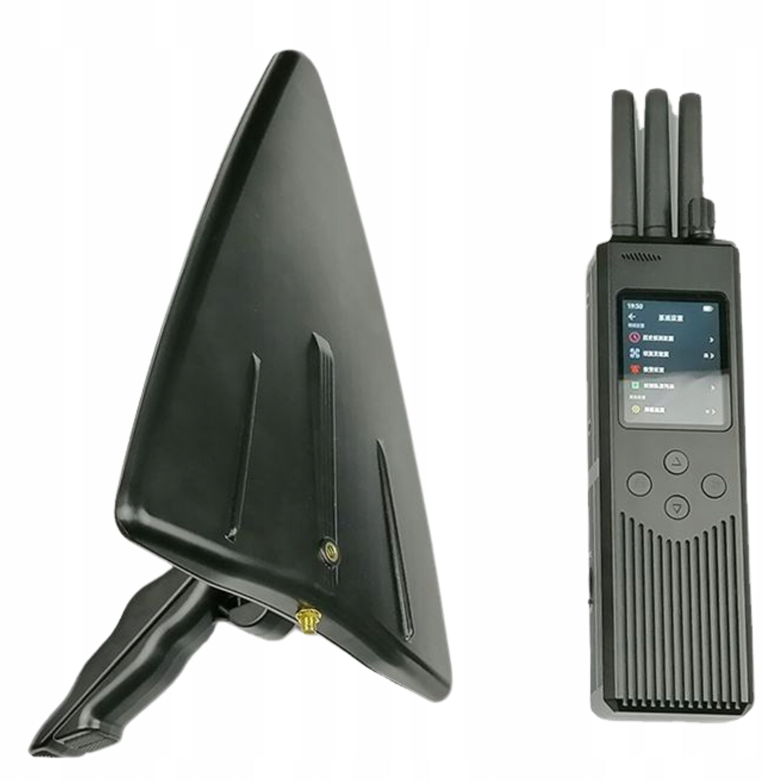 Handheld Drone Detector Portable Passive Locator Detection 25W02 Manufacturer code 25W02