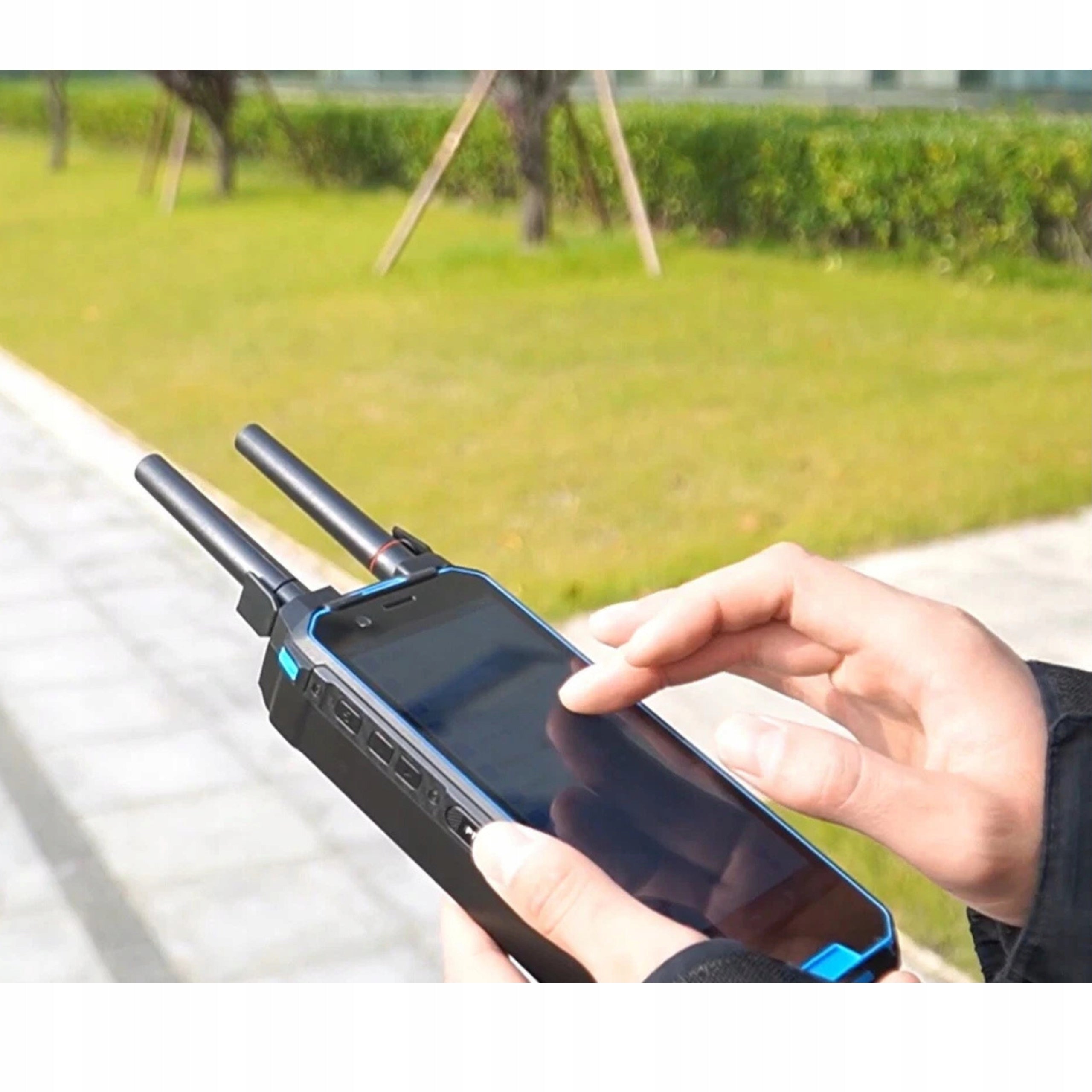 Handheld Drone Locator Detector Portable Remote Control Detection 25L2 Brand no brand
