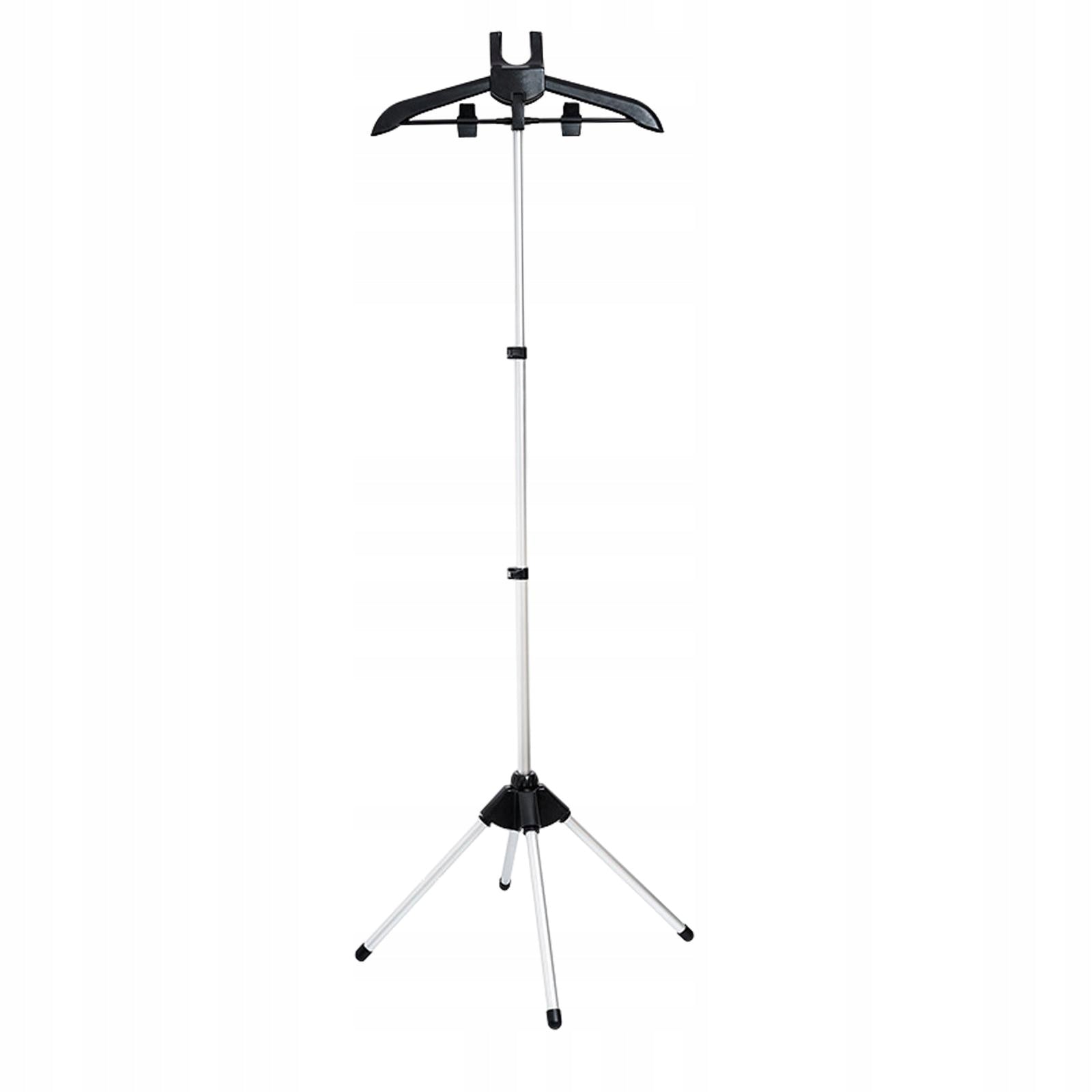 Handheld Garment Steamer Rack, Standing Aluminum Alloy, Household black Brand no brand