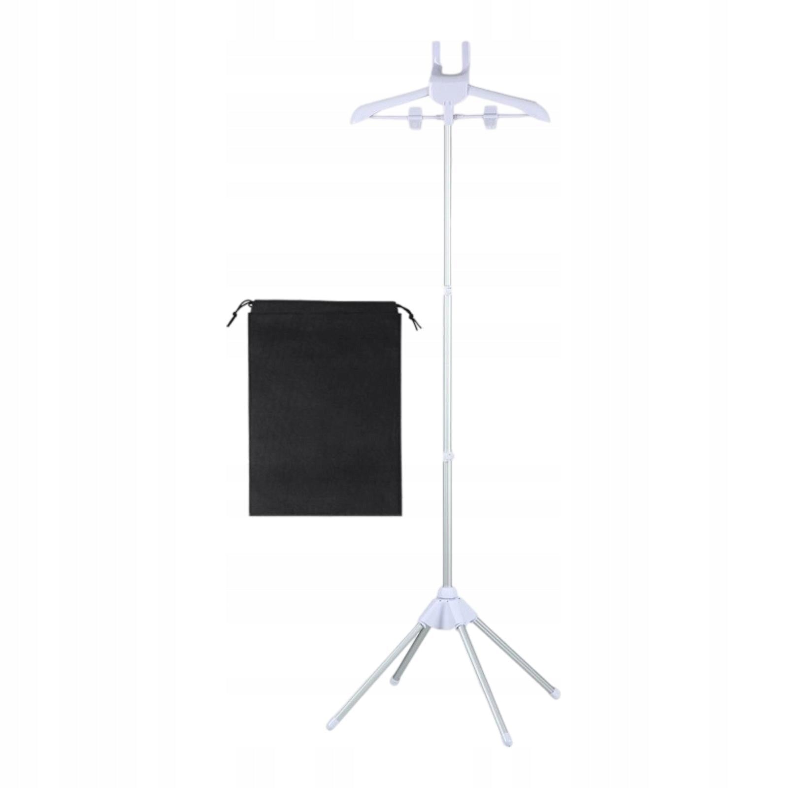 Handheld Hanging Ironing Machine Hanger Lightweight Adjustable Height white
